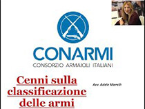 classificazione armi